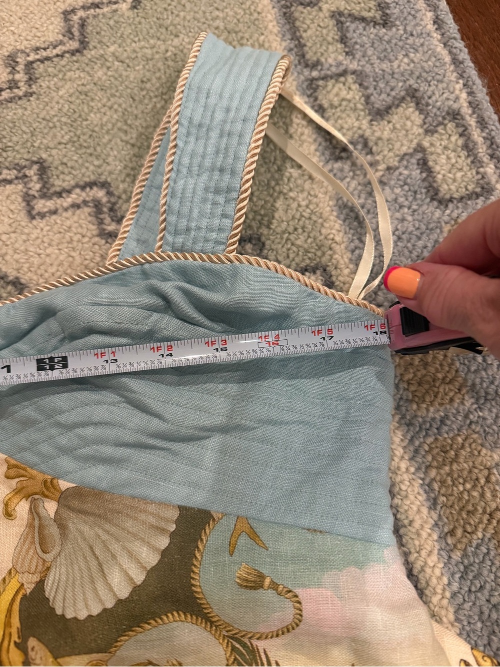 Farm Rio, NWT- Multicolored Royal Sea Maxi Dress - Picture 12 of 12